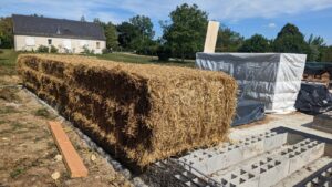 1 - mur en botte de paille 2